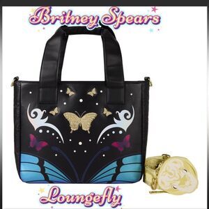 Loungefly Britney Spears Butterfly Tote
Crossbody Bag with Coin Bag